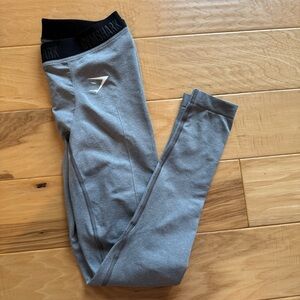 Gymshark Vital Seamless Leggings Gray Marl Size M | Contour Fit